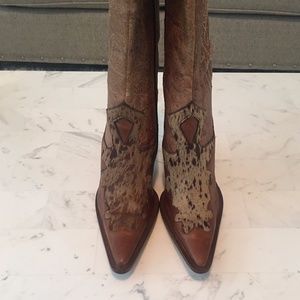 LOLA REY WOMEN AUTHENTIC COWHIDE BOOTS
